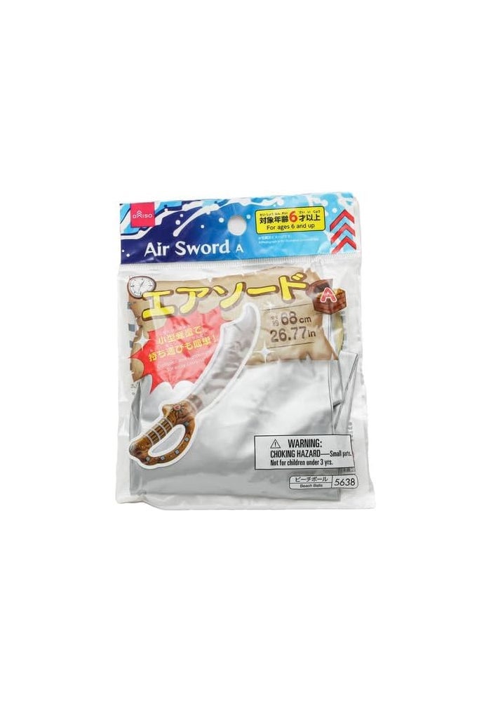 Daiso Inflatable Air Sword | Kids Play Toy | Lightweight Party & Outdoor Fun Toy - Image 3
